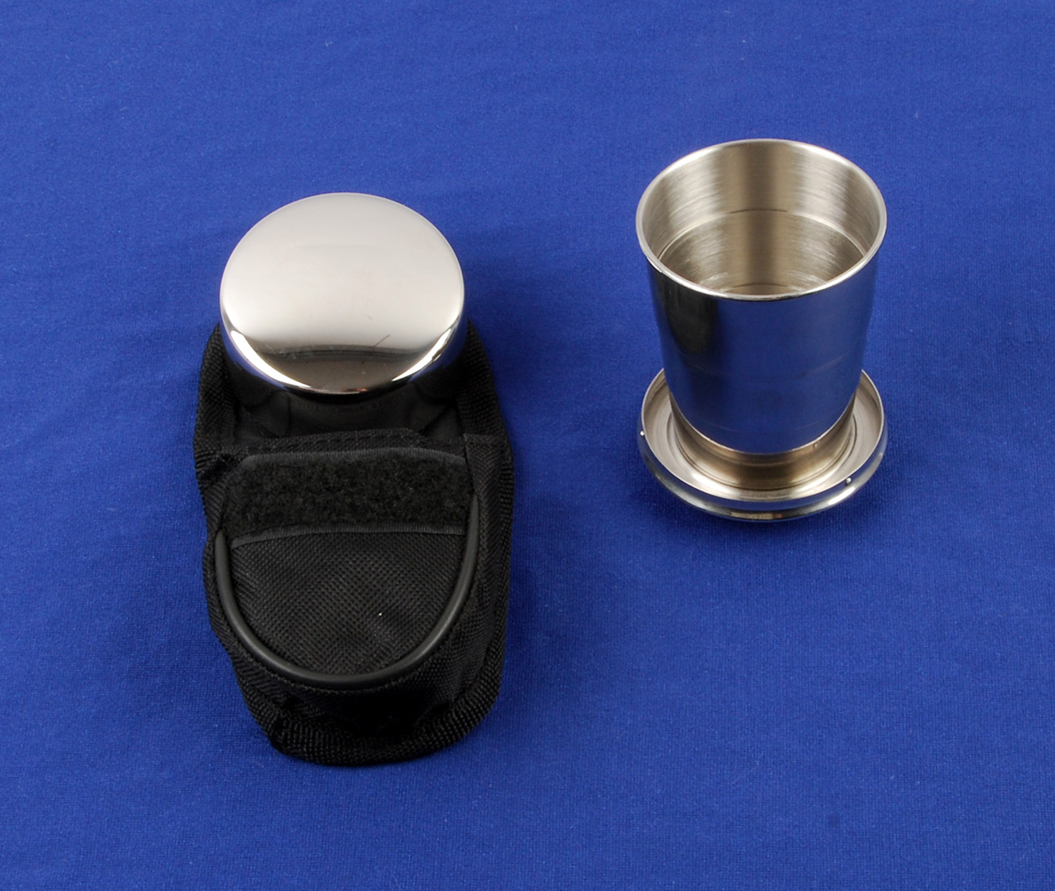 STARWINGS Teleskopbecher Chromstahl 7cm