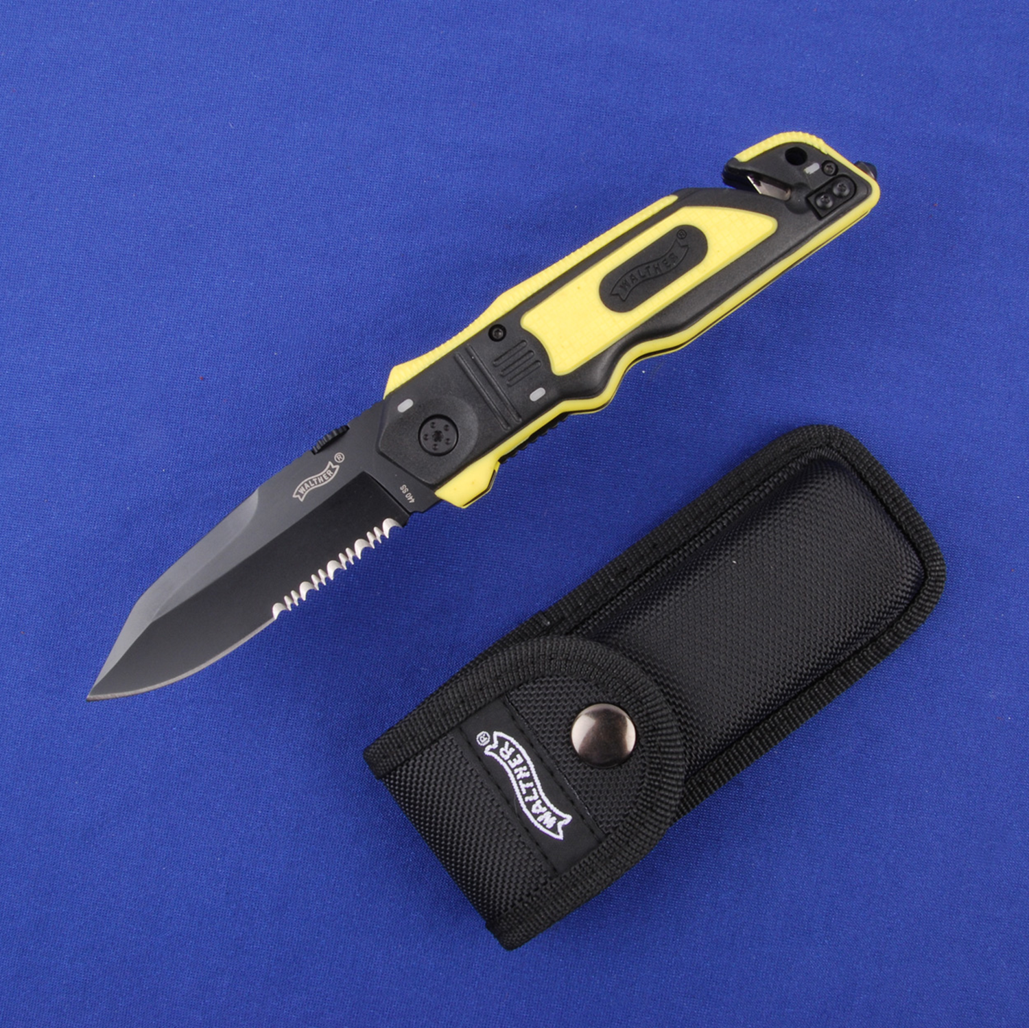 WALTHER Rescue / Sicherheitsmesser, gelb