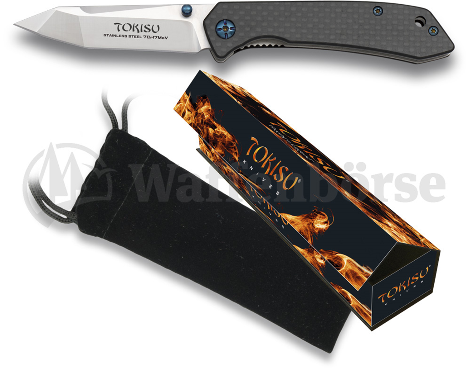 TOKISU Forging a Legend Pocket G10 Blade