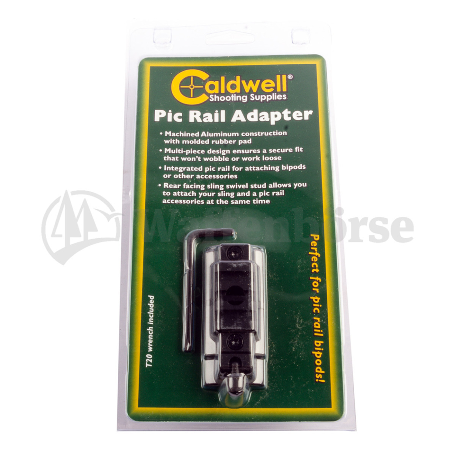 CALDWELL Bipod - Zweibeinstützen Adapter Rail Td Picatinny