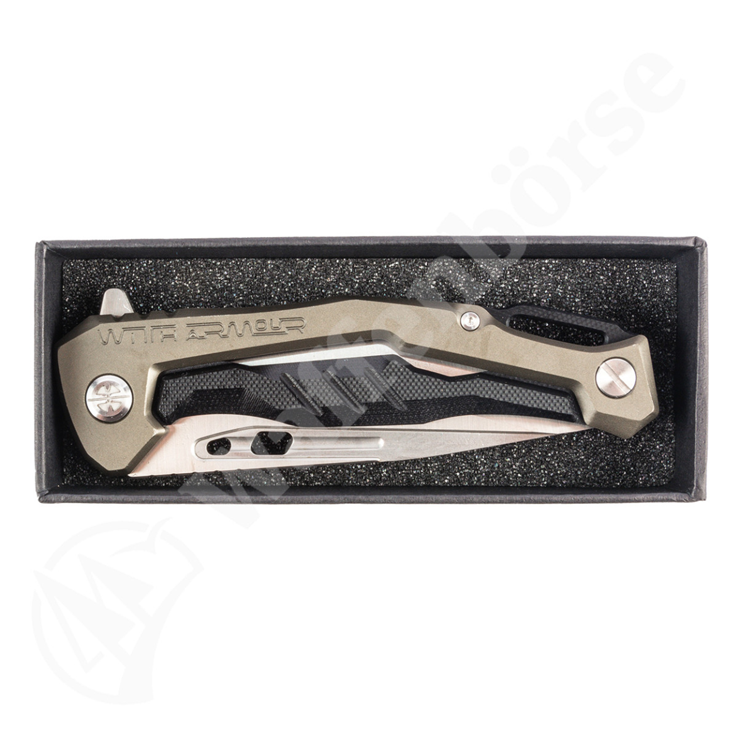 With Armour Hawk Eye  Klappmesser Tactical Style