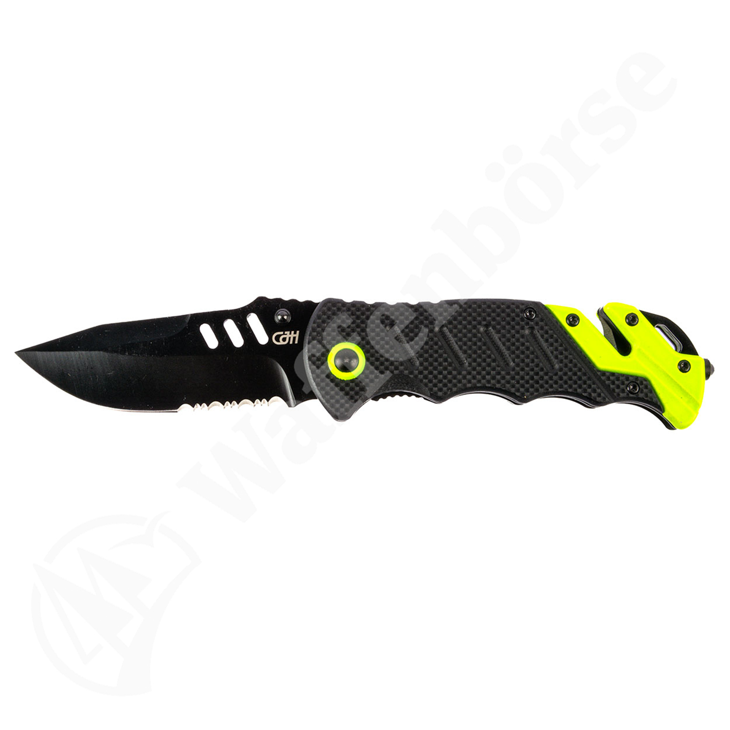 HERBERTZ Rescue Messer gelb