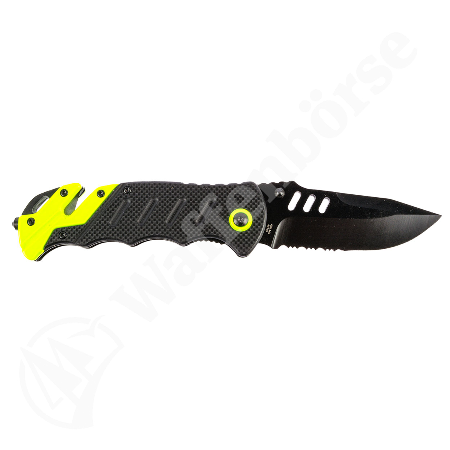 HERBERTZ Rescue Messer gelb