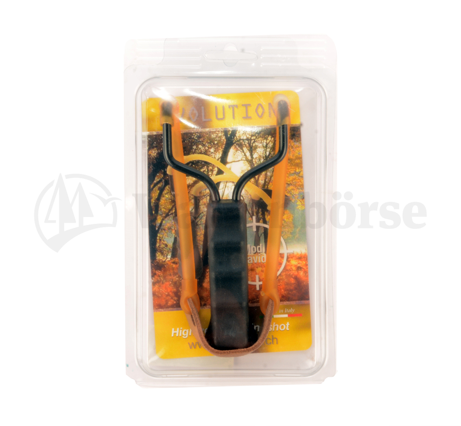 DAVID Evolution  Steinschleuder - Zwille - Gummi