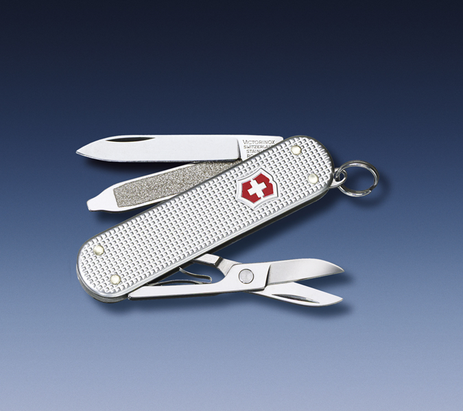 VICTORINOX Classic alox silver
