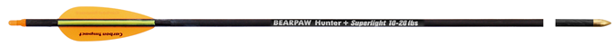 BEARPAW Carbonpfeil Penthalon Slim Line 800 light Plastikfletches