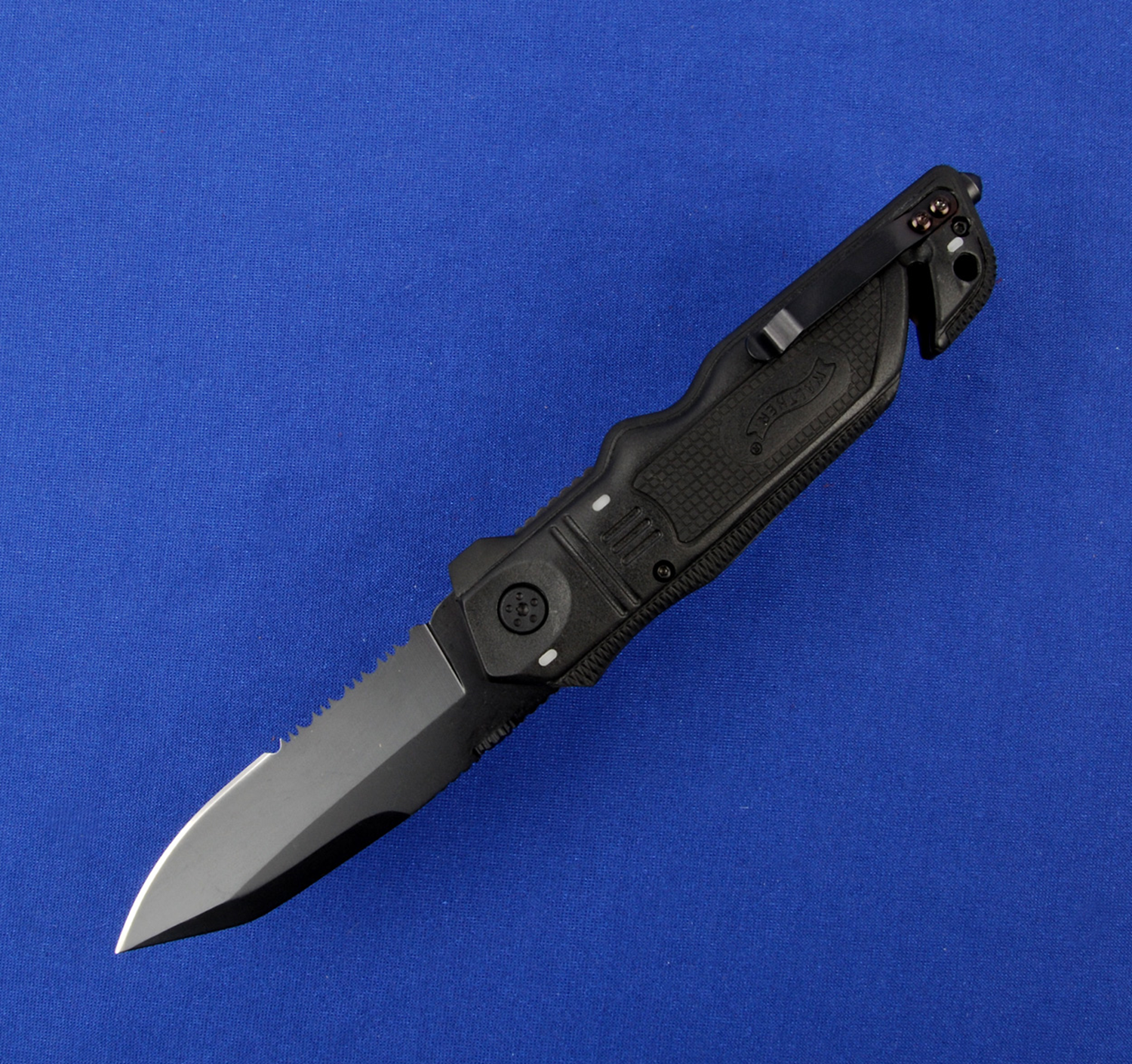 WALTHER Rescue / Sicherheitsmesser, schwarz