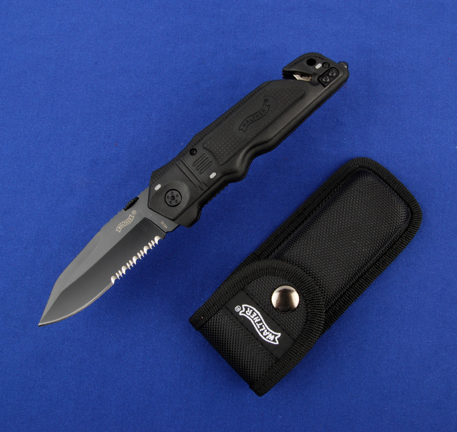 WALTHER Rescue / Sicherheitsmesser, schwarz