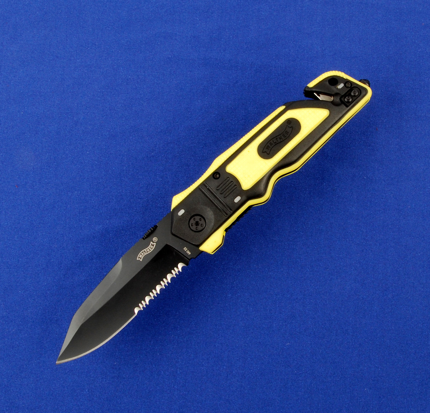 WALTHER Rescue / Sicherheitsmesser, gelb