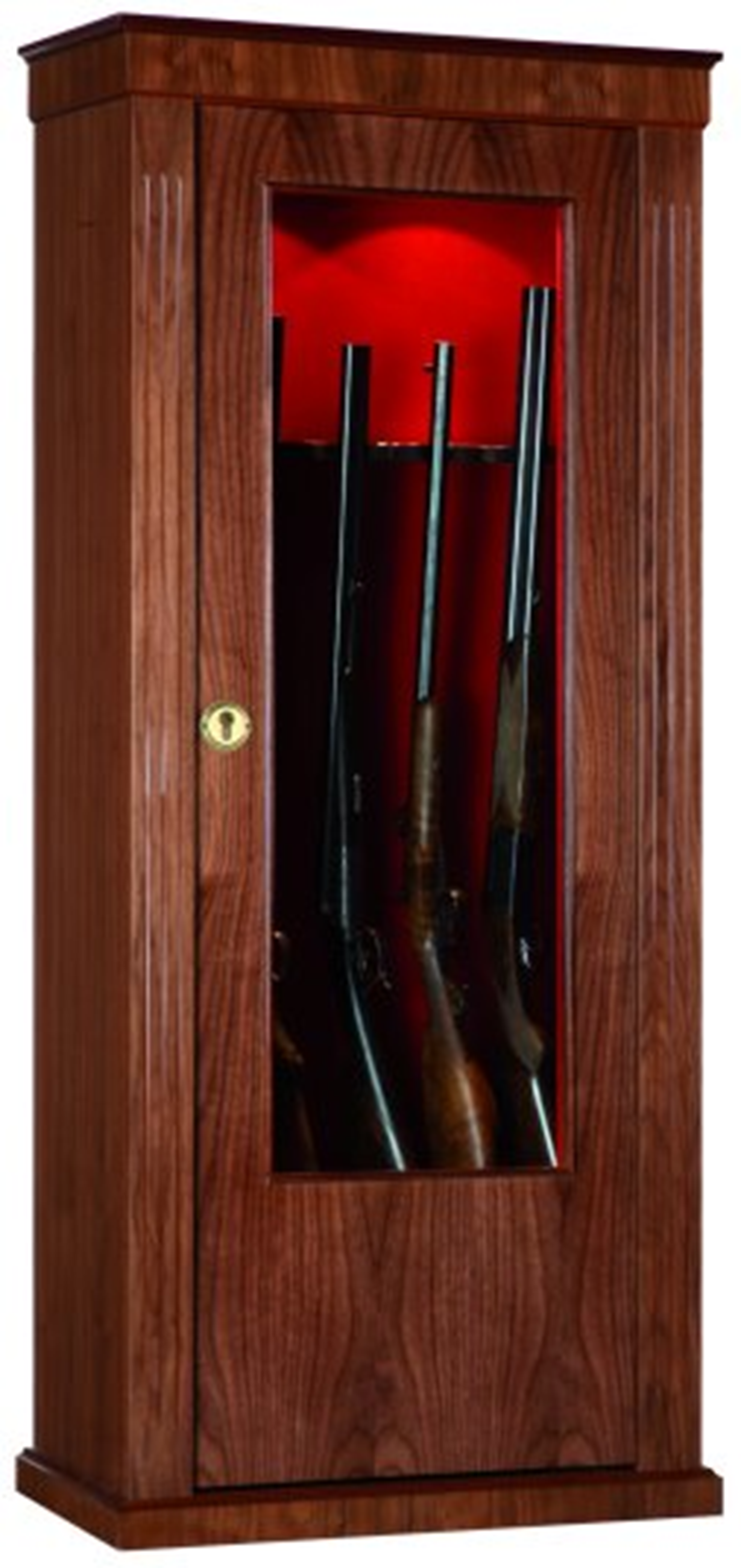 INFAC Waffentresor MV62TW - 10 Langw. mit ZF 167x69x38cm - Nussbaum