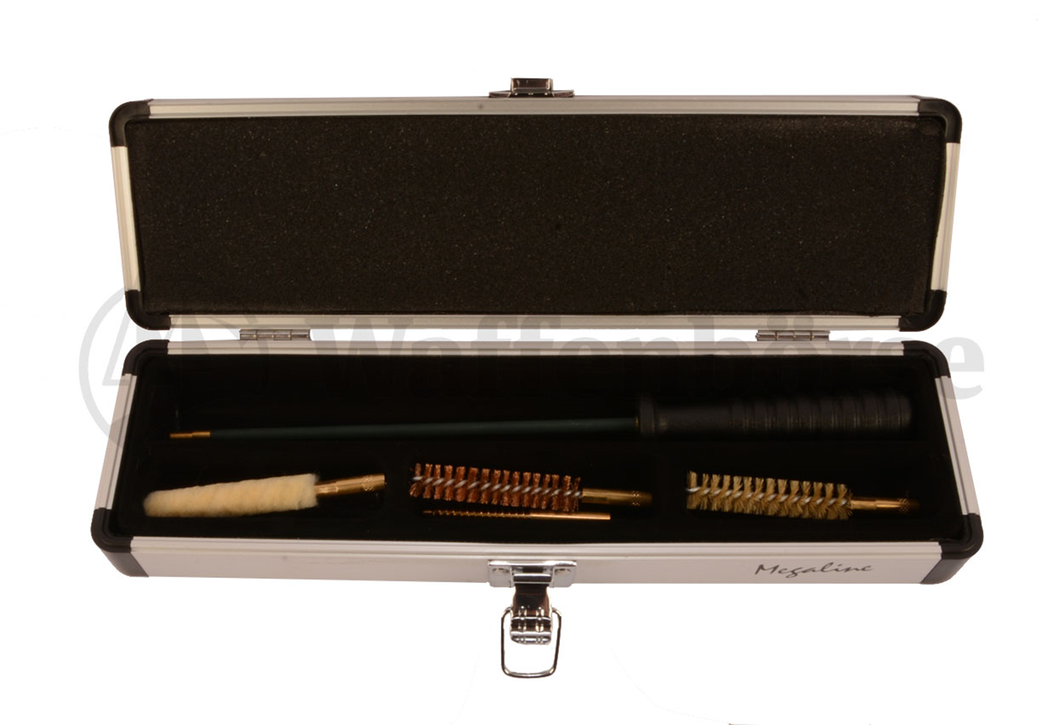 Megaline Reinigungsgarnitur Pistole 9mm in Alu-Box