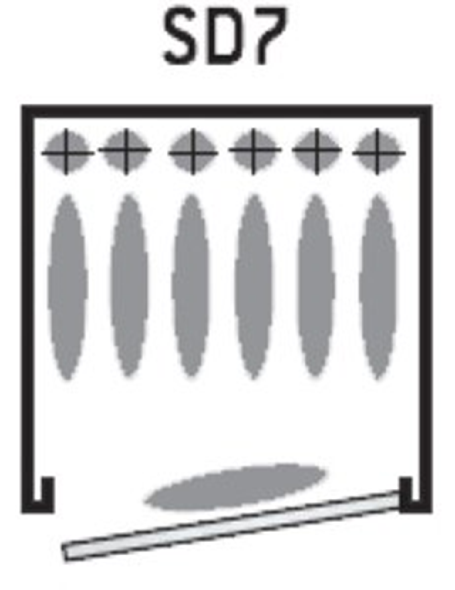 INFAC Tresor Sentinel SD 7 Doppel-Bart-Schlüssel