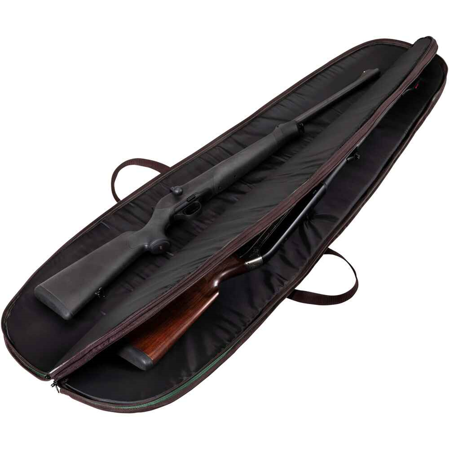 FRANK  Gewehrfutteral 128cm grün 2 Gewehre