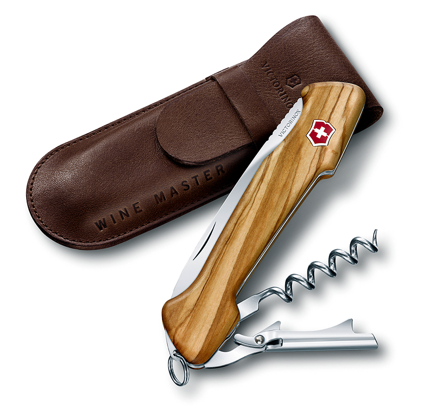 VICTORINOX Wine Master Olivenbaumholz