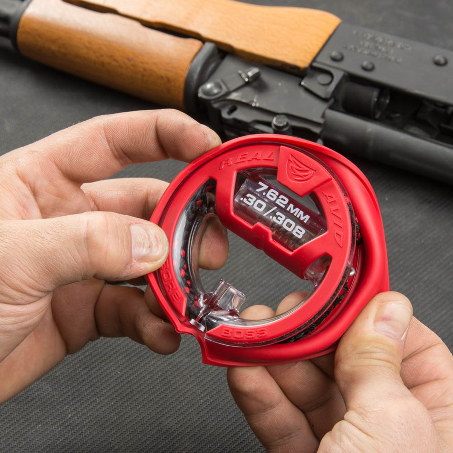 REAL AVID .30/.308/7,55/7,62mm Bore Boss Kits Reinigungsschnur