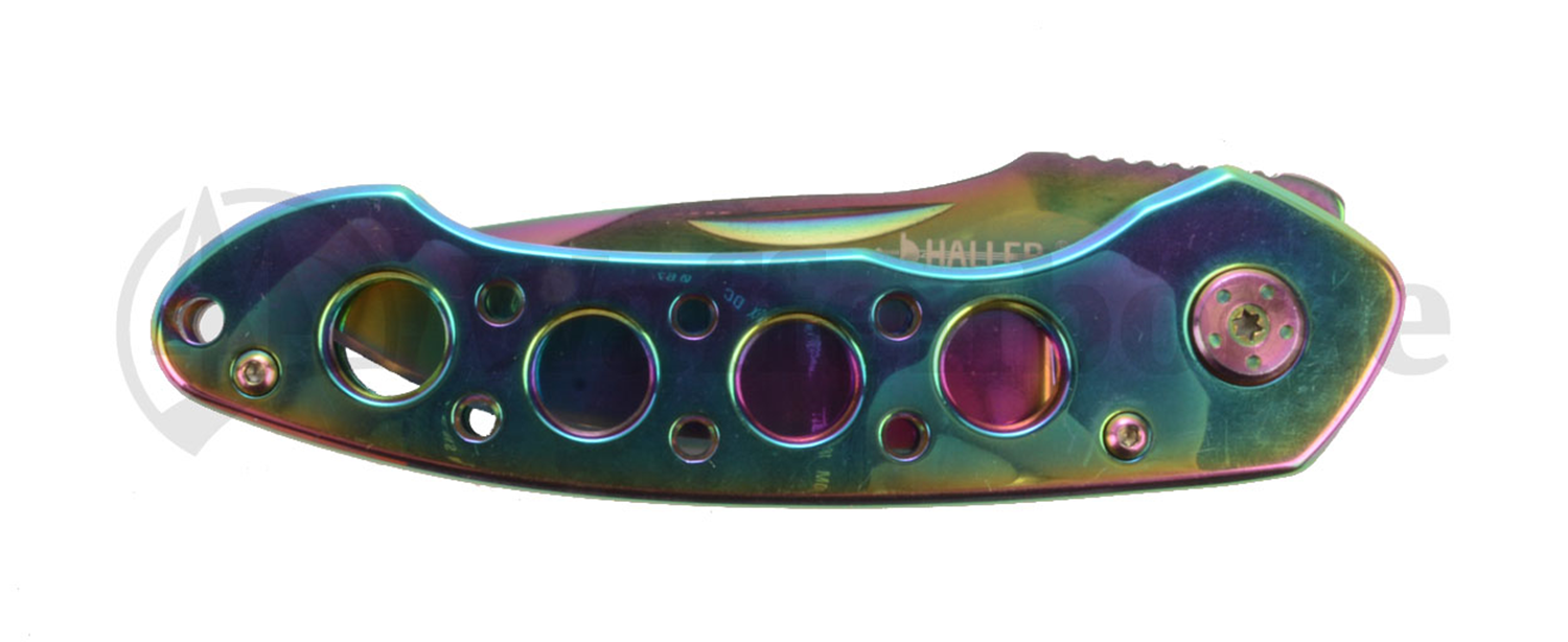 HALLER Taschenmesser Rainbow coating