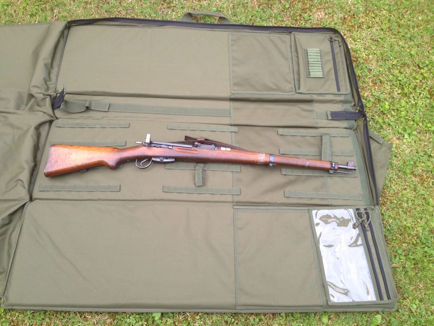 Swiss 3a Gewehrfutteral Taktisch für bis 2 Waffen 122cm