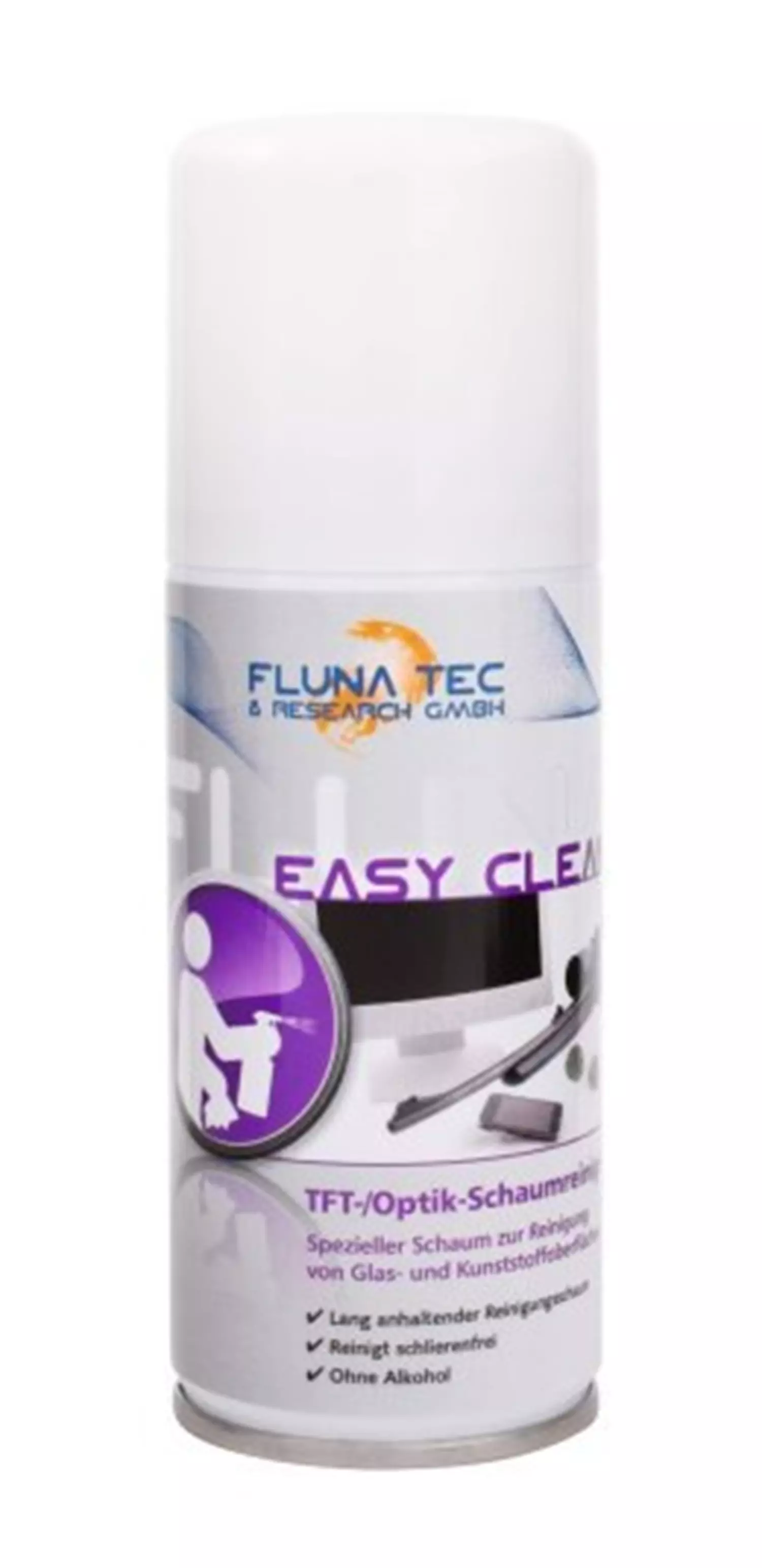 FLUNA TEC Optikreiniger TFT Optic Cleaner Schaumreiniger 100ml