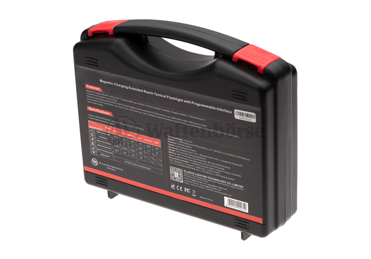 KLARUS XT 12 GT  Hunting Kit  Taschenlampe