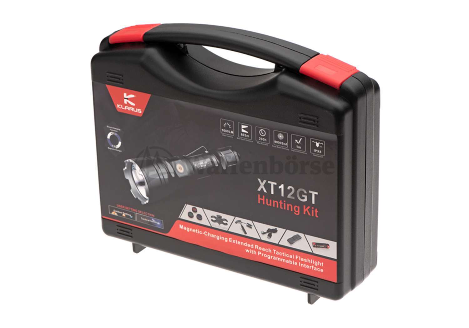 KLARUS XT 12 GT  Hunting Kit  Taschenlampe
