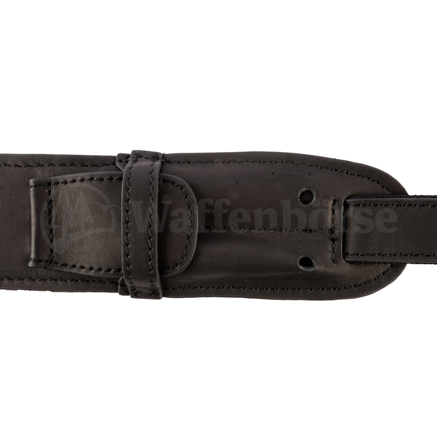 Mjoelner Hunting Gewehrriemen Leder Neopren Black