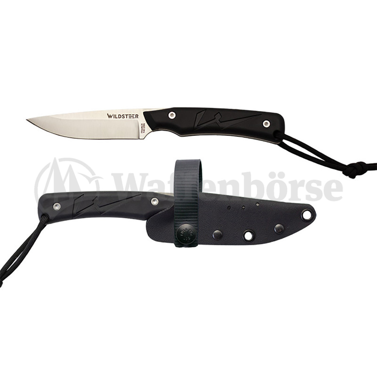 WILDSTEER  Troll Einhandmesser Black