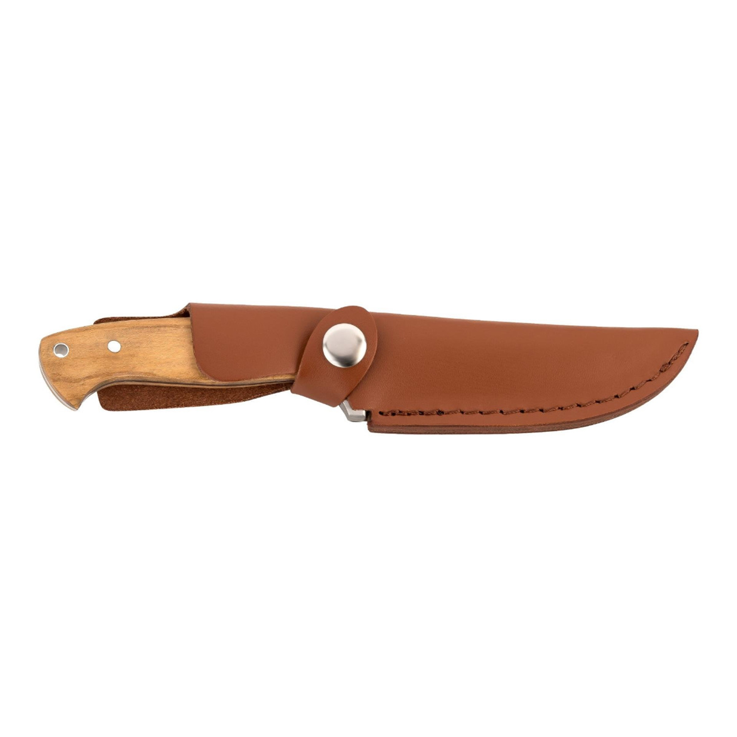 HERBERTZ Gürtelmesser Olivenholz 10cm