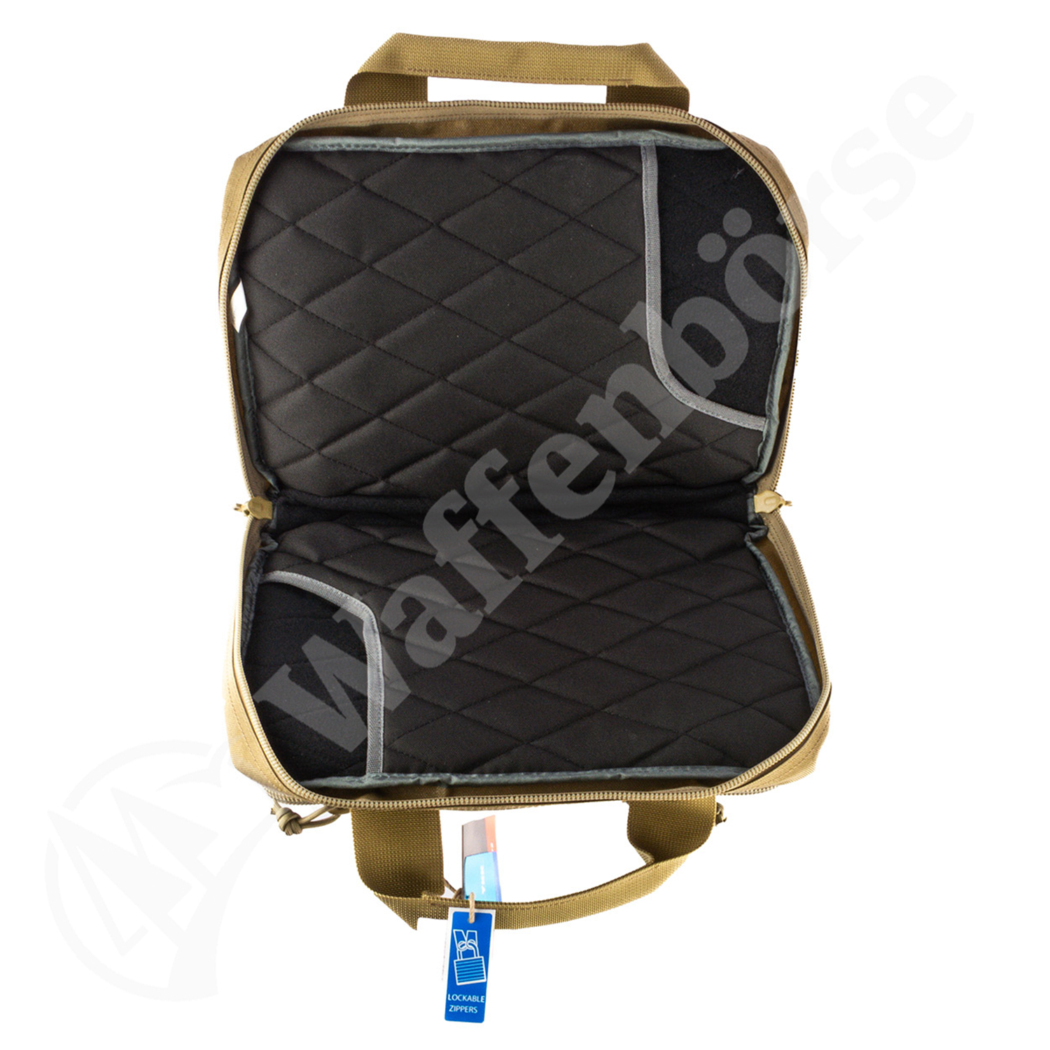 GPS Quad +2 Pistol Range Bag Tan