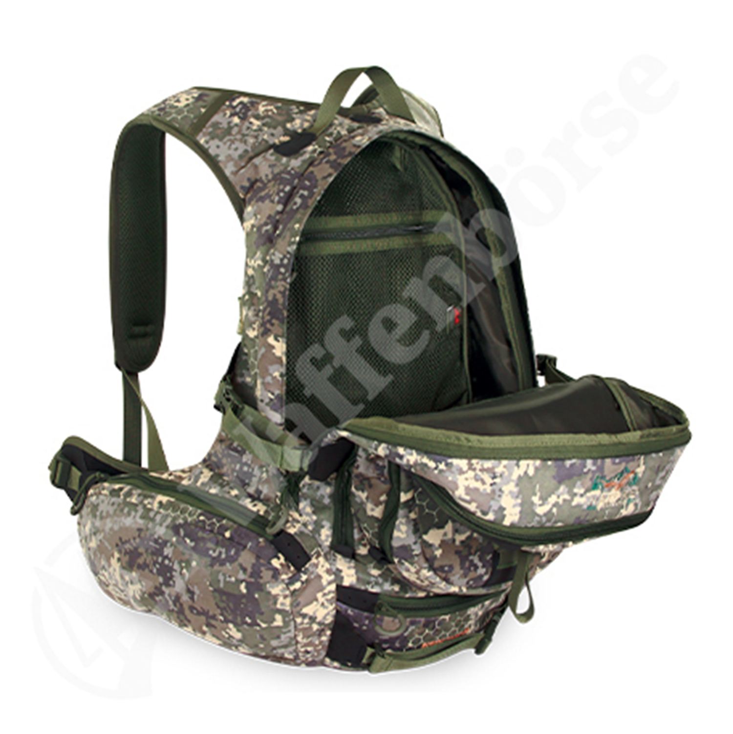 Marsupio Rucksack Suede Camo 38L