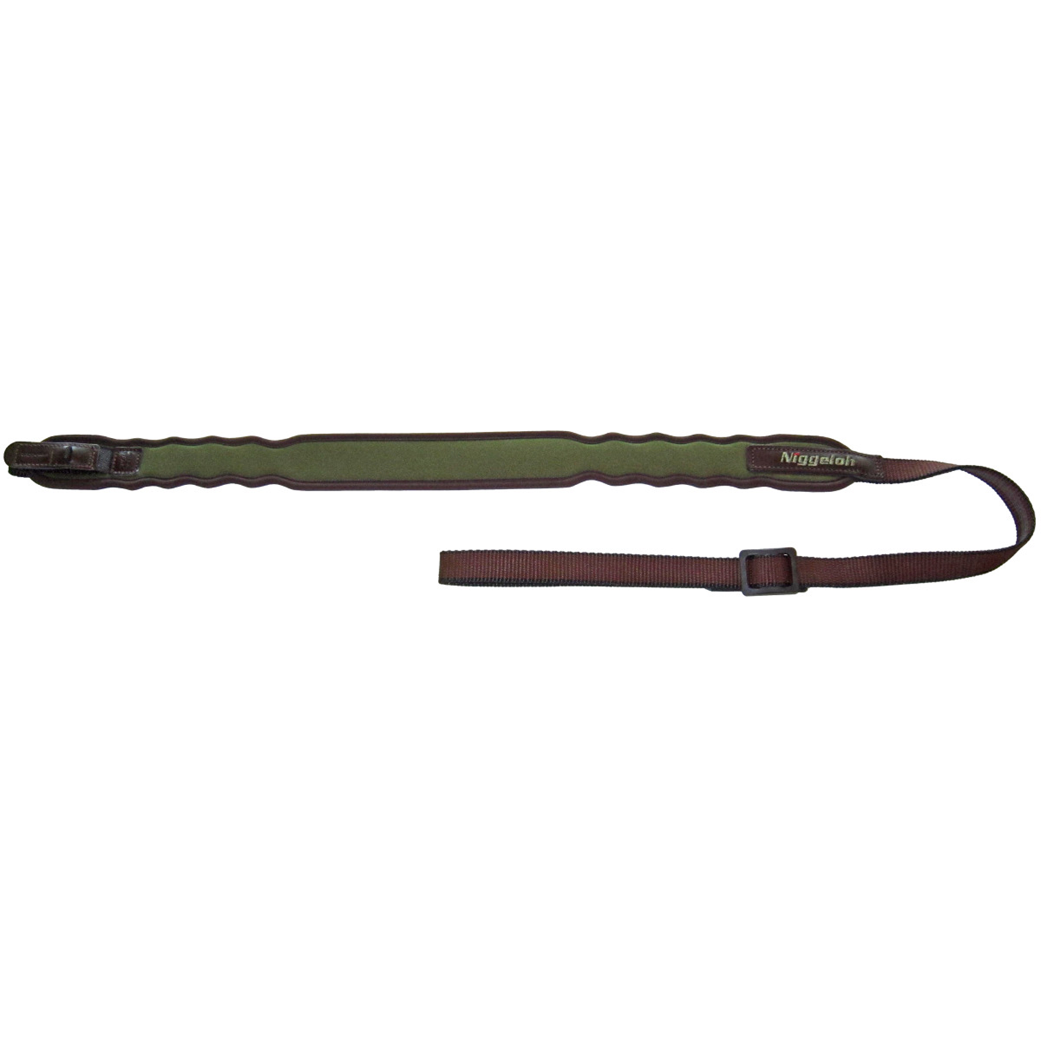 NIGGELOH Neopren Gewehrriemen grün Schnell-Verschluss