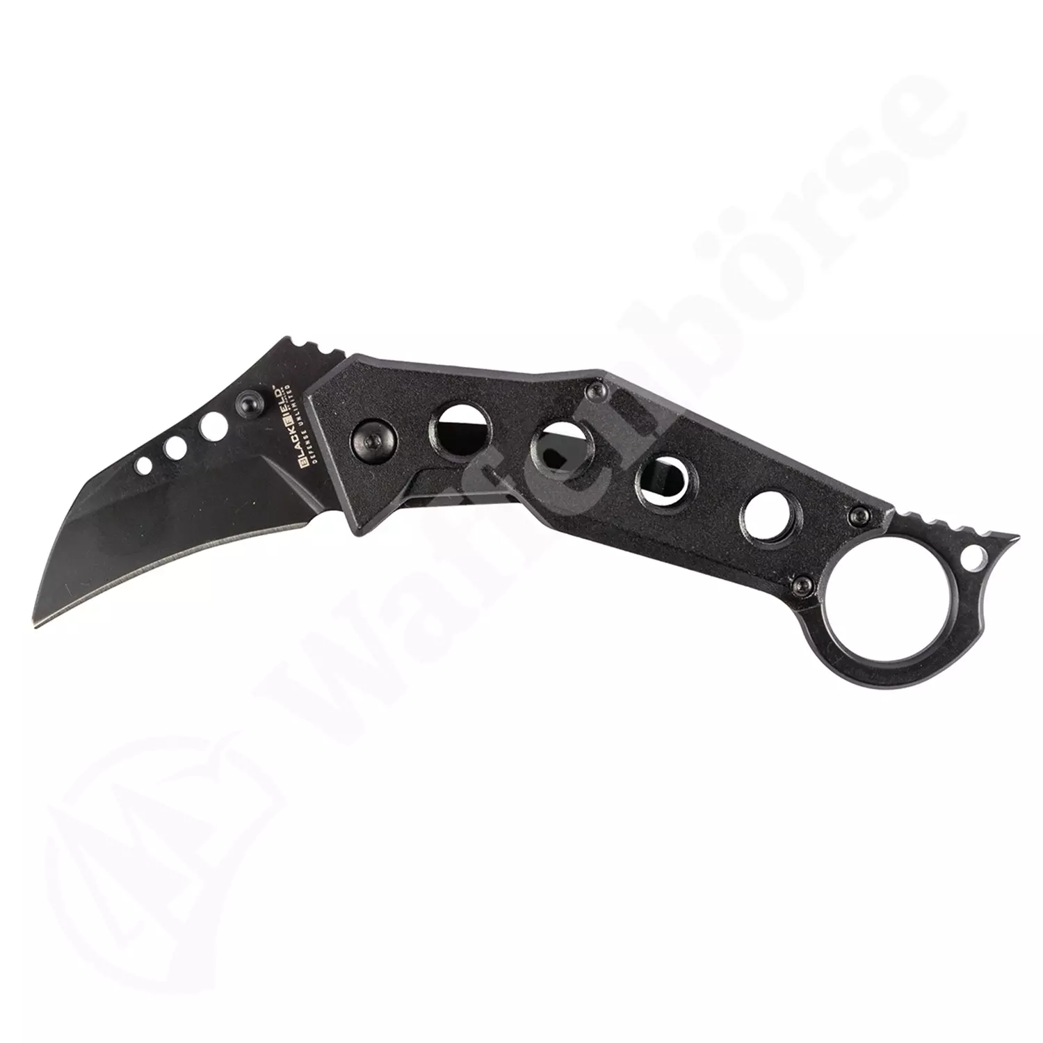 HALLER Jagdmesser Tame Big Karambit Black