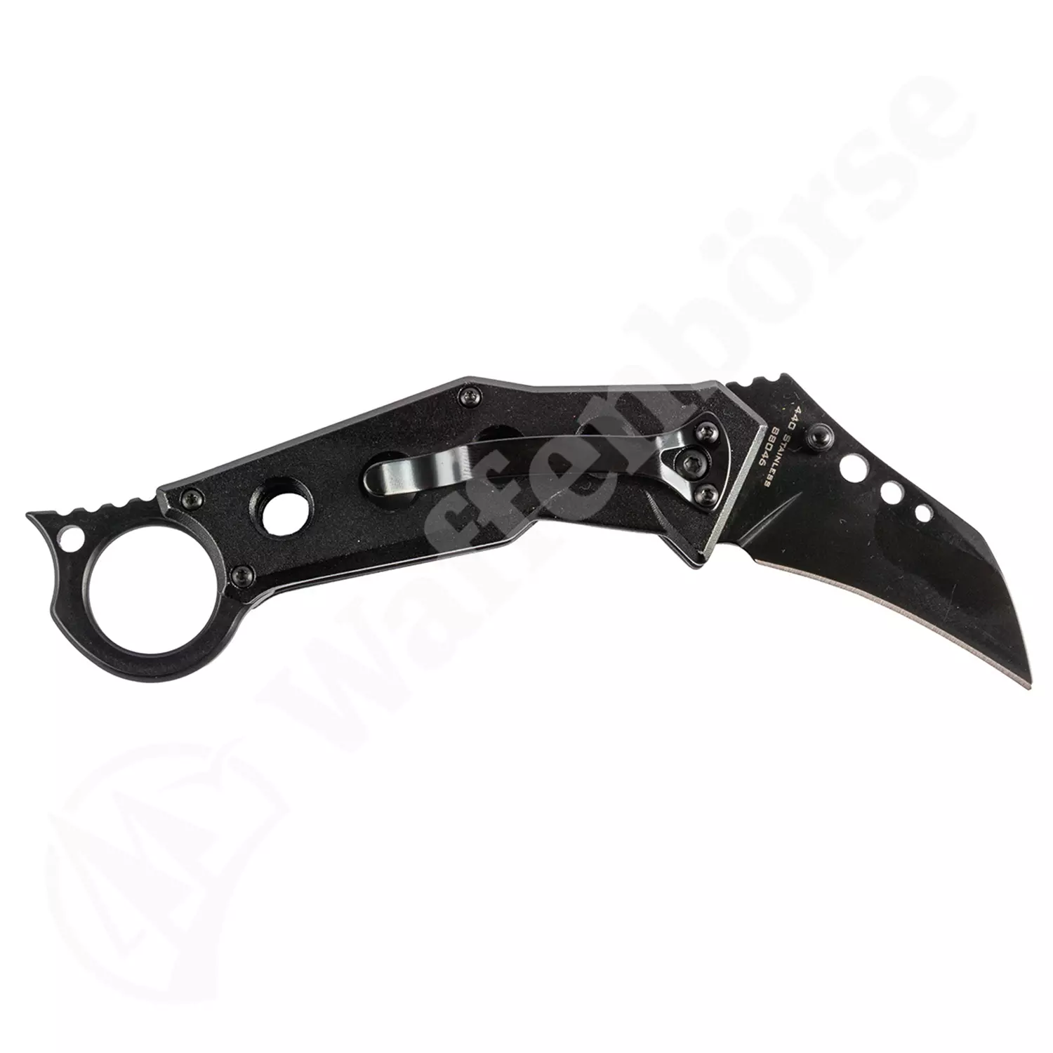 HALLER Jagdmesser Tame Big Karambit Black
