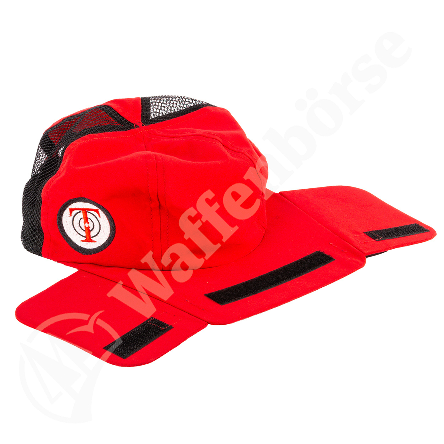 TRUTTMANN Schiessmütze-rot langes Schild