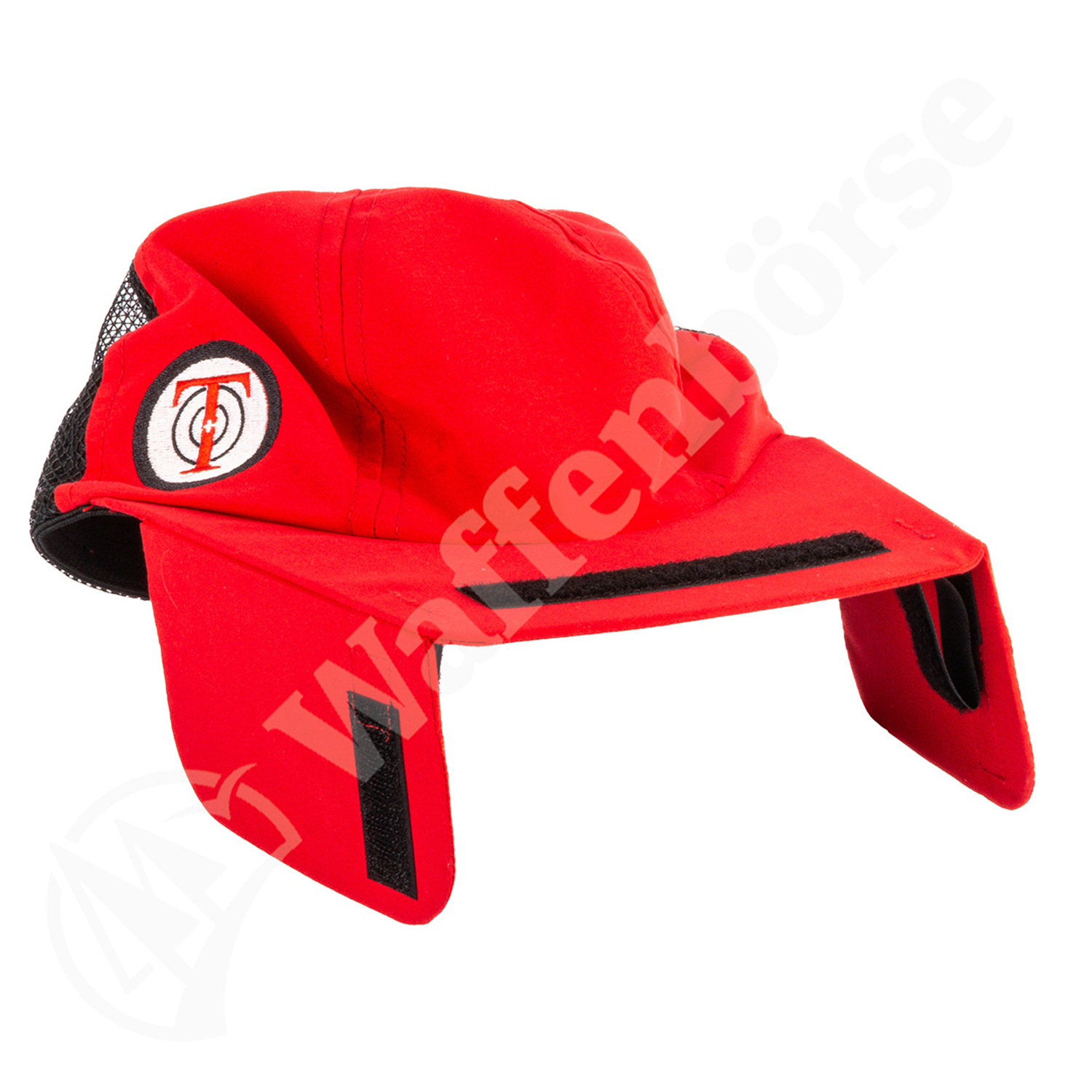 TRUTTMANN Schiessmütze-rot langes Schild