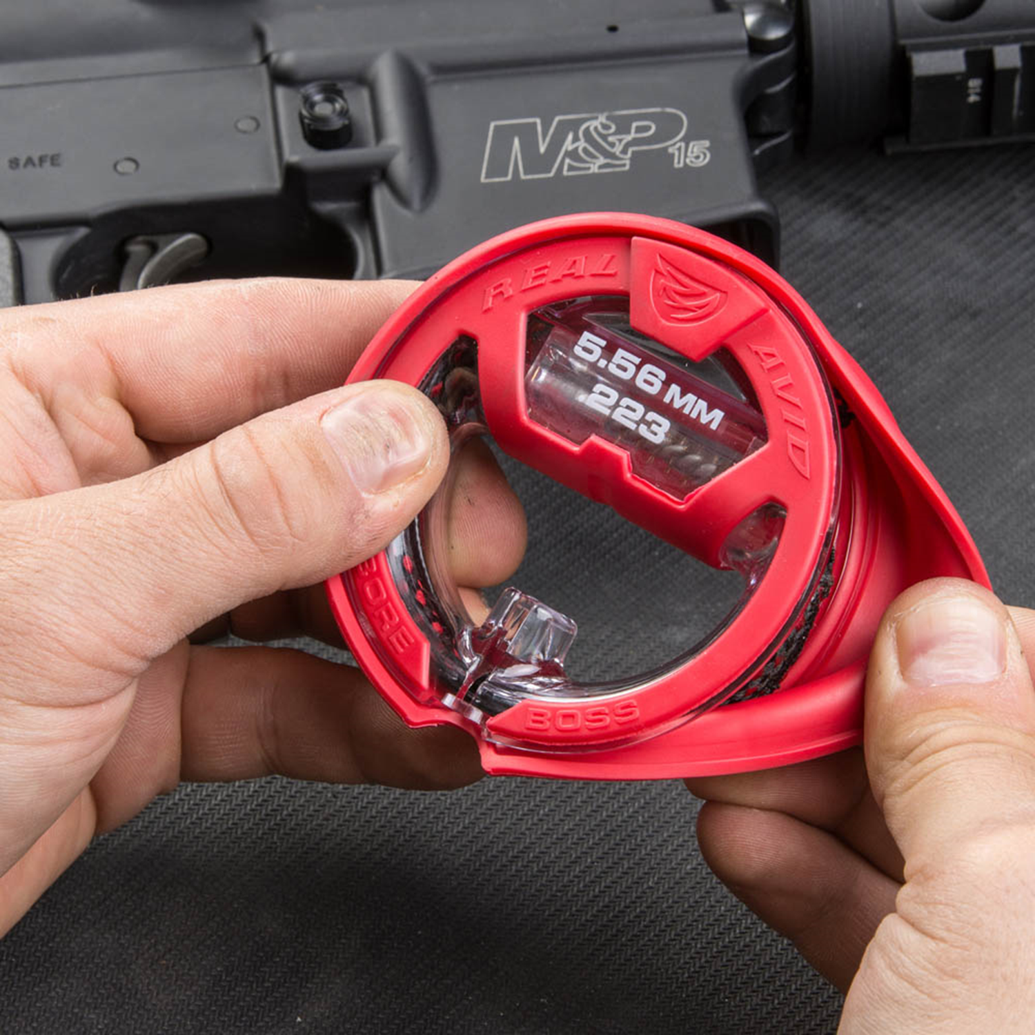 REAL AVID .222/.223/5,56mm  Bore Boss Kits Reinigungsschnur