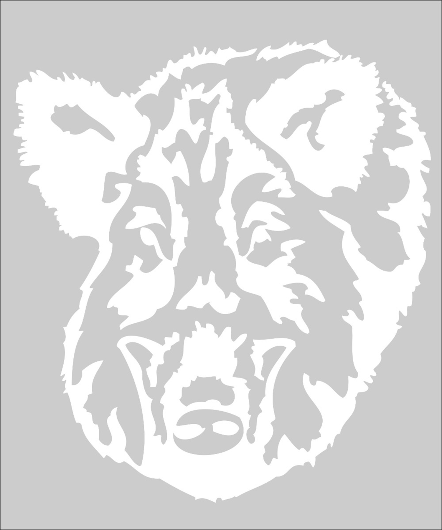 Rafco Autokleber Wildschschwein weiss-durchsichtig