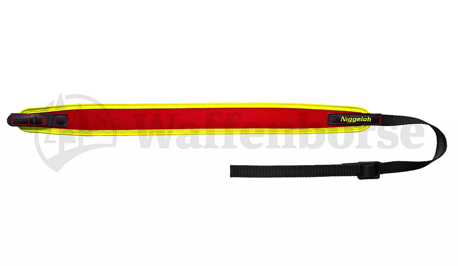 NIGGELOH Neopren Trail Gewehrriemen rot-gelb