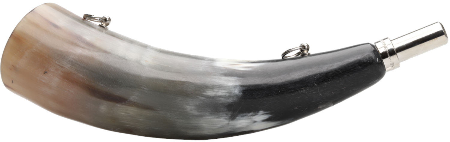 ELLES Treiberhorn aus Kuhhorn 33cm
