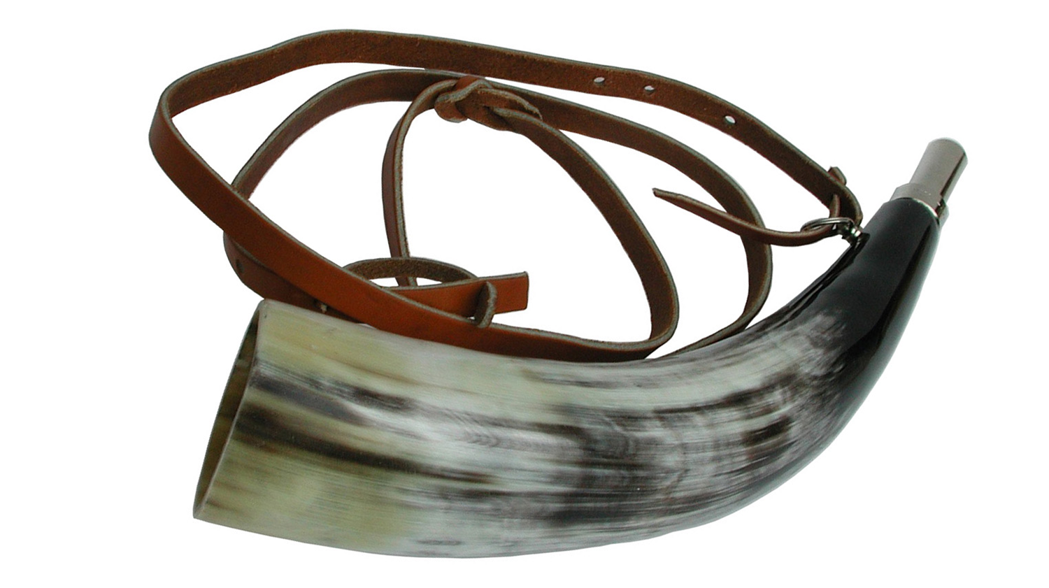 ELLES Treiberhorn aus Kuhhorn 33cm