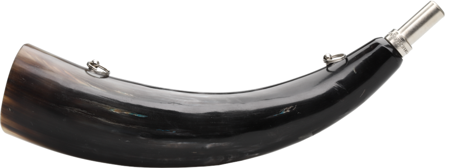ELLES Treiberhorn aus Kuhhorn 33cm