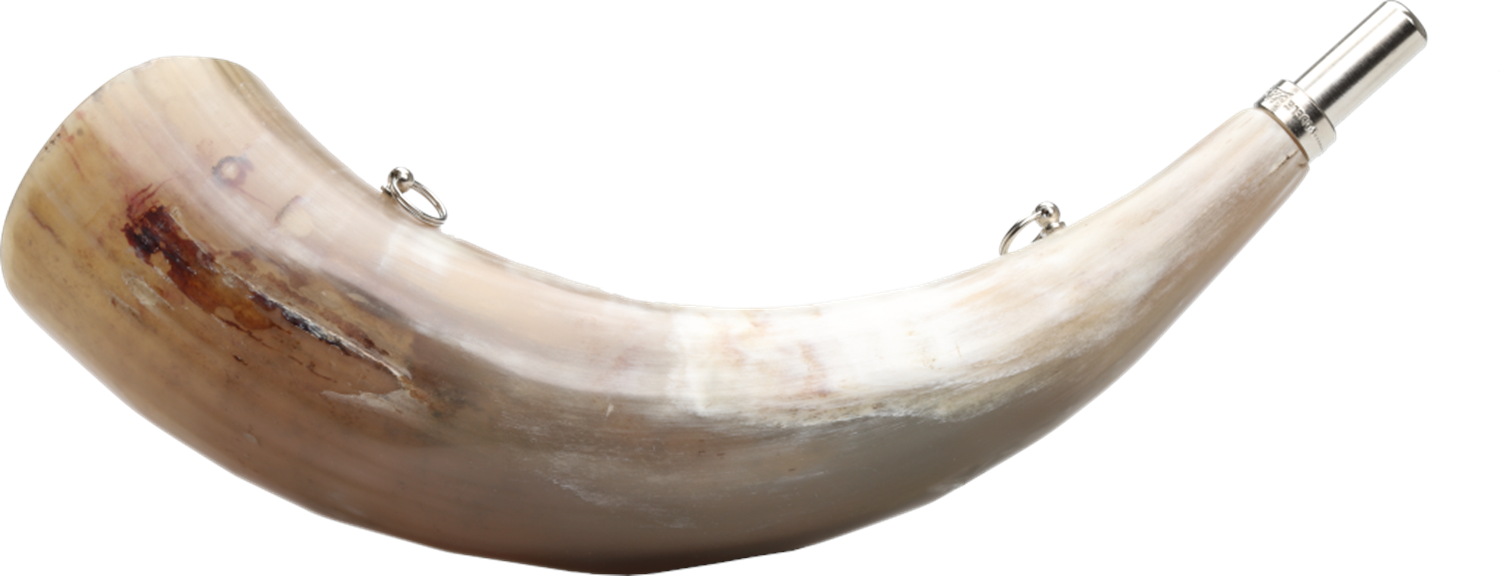 ELLES Treiberhorn aus Kuhhorn 33cm