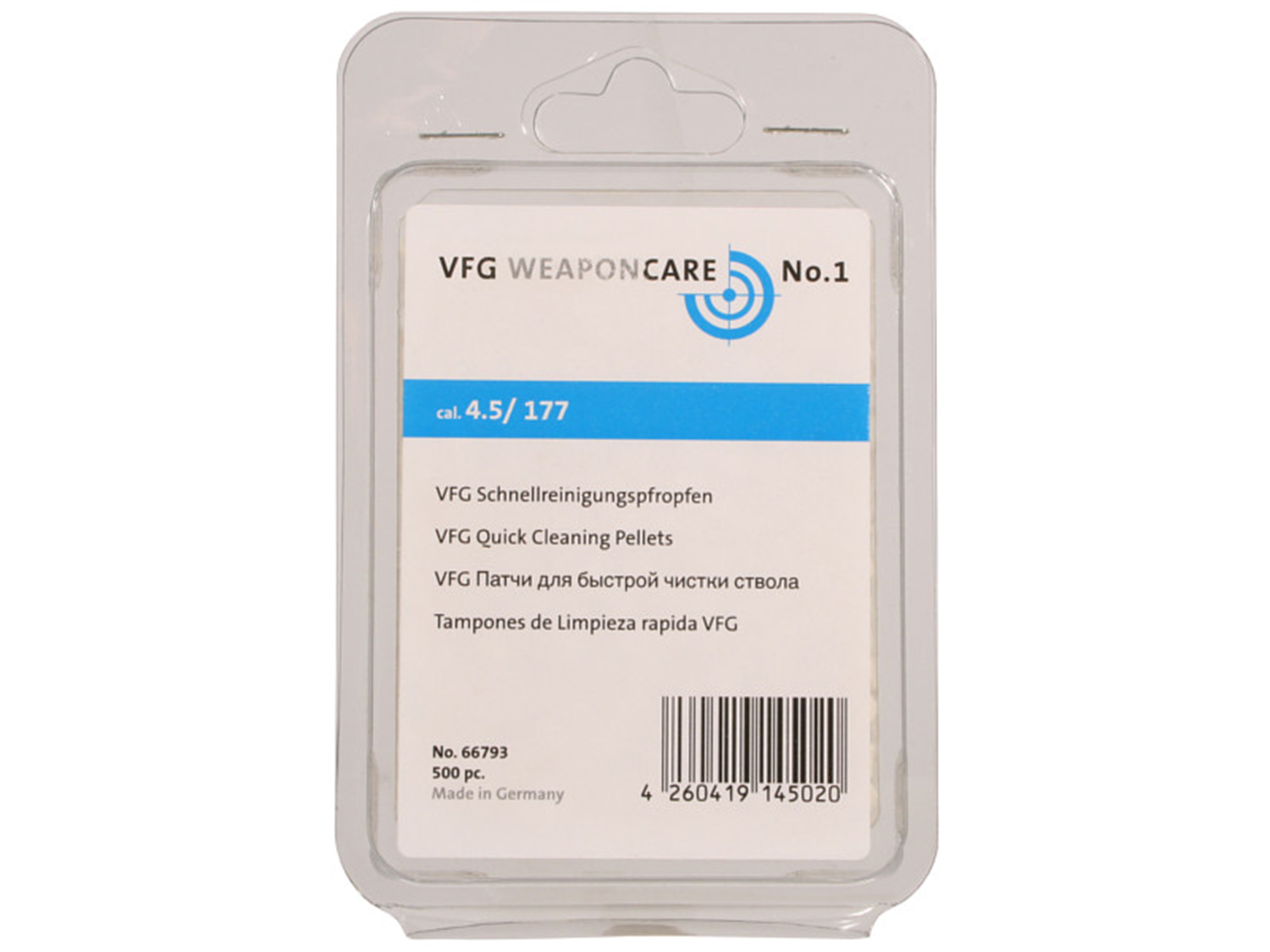 VFG Reinigungspfropfen Kal 4.5mm Blister