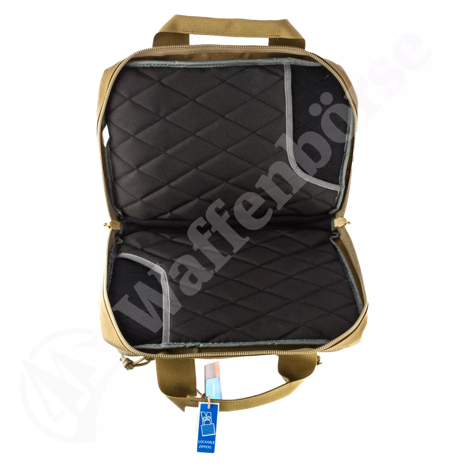 GPS Quad +2 Pistol Range Bag Tan
