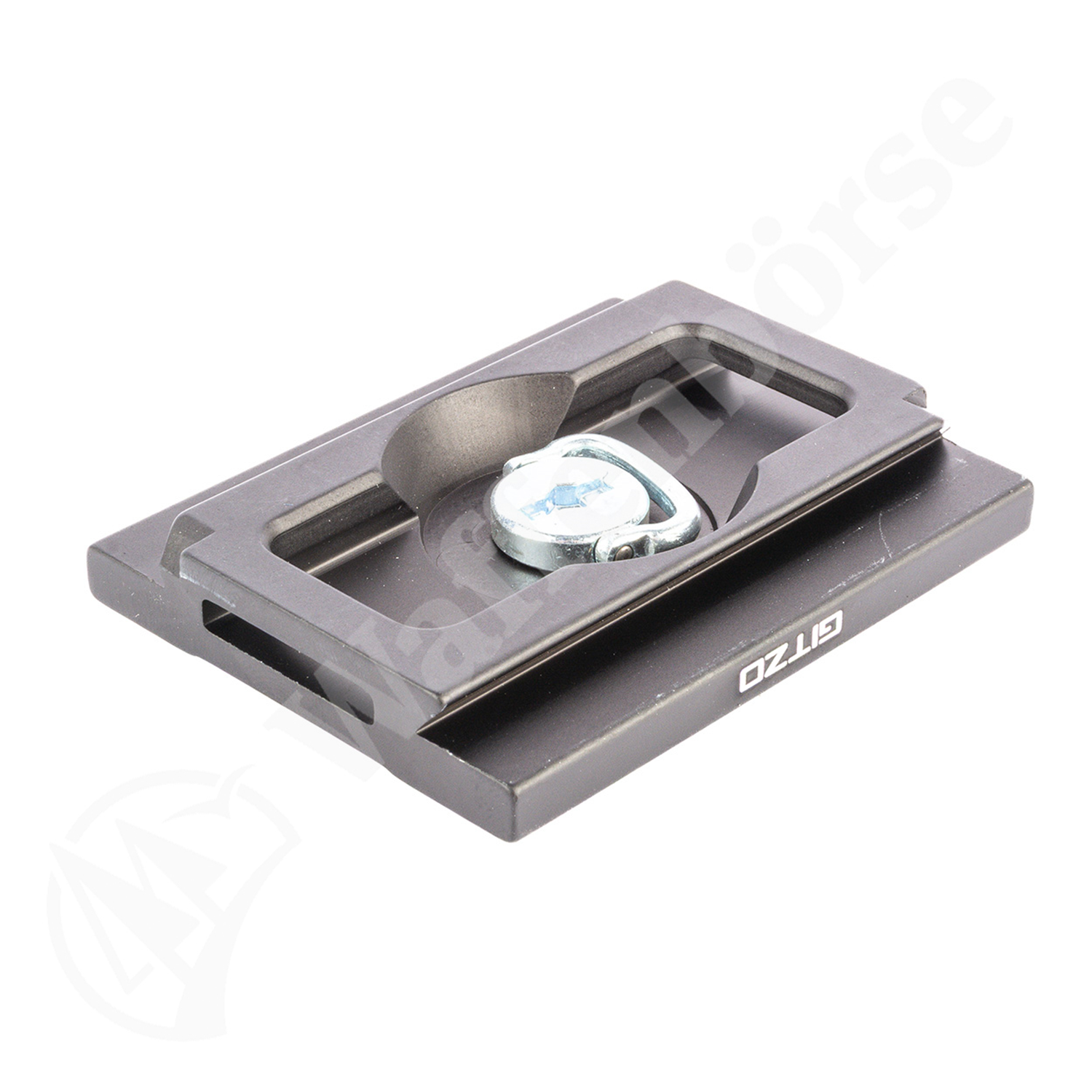 Gitzo GS5370DR Schnellwechselplatte mit D-Profil und Gummierung