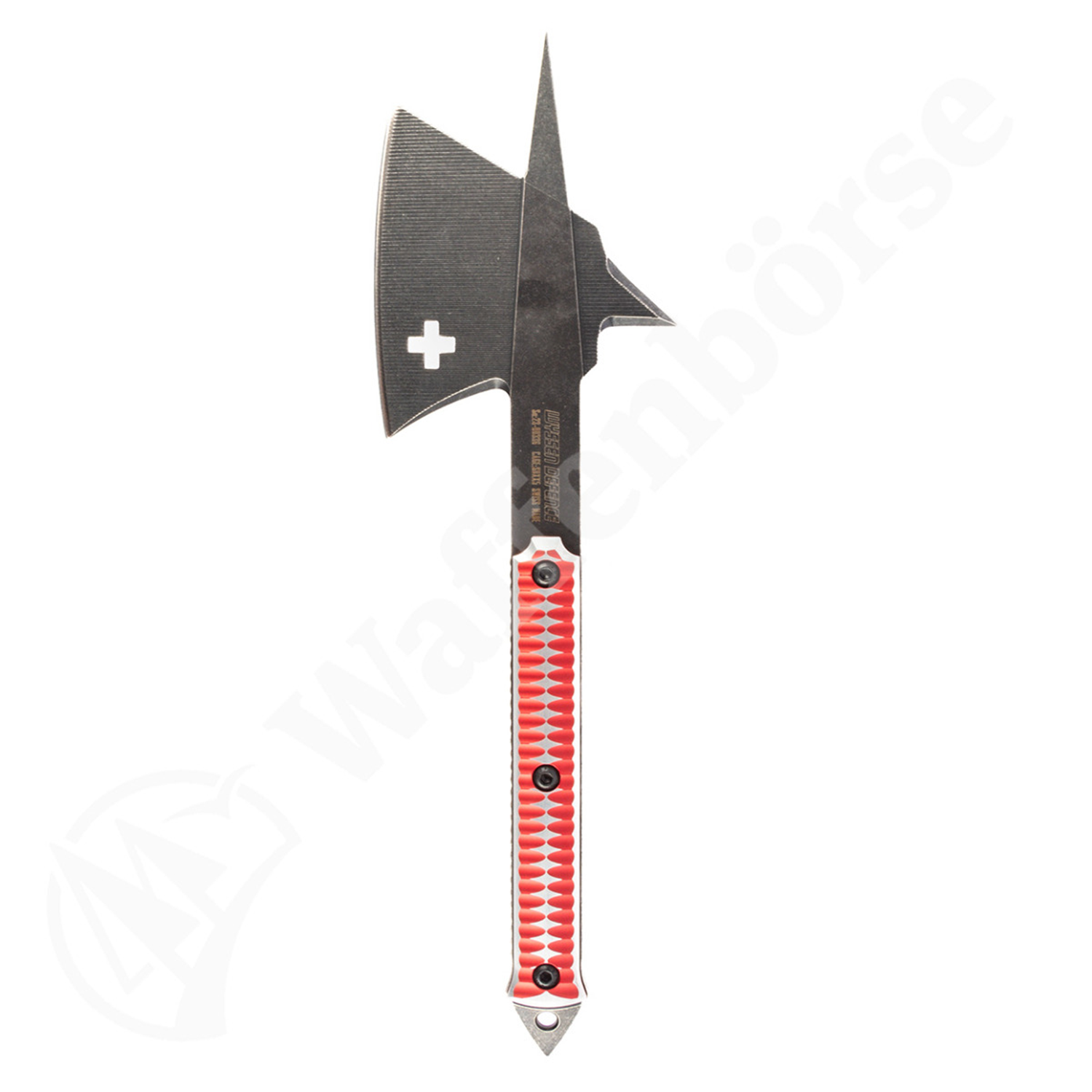 Wyssen Defence TacAx Axt - Beil  mod 1386 / rot silber