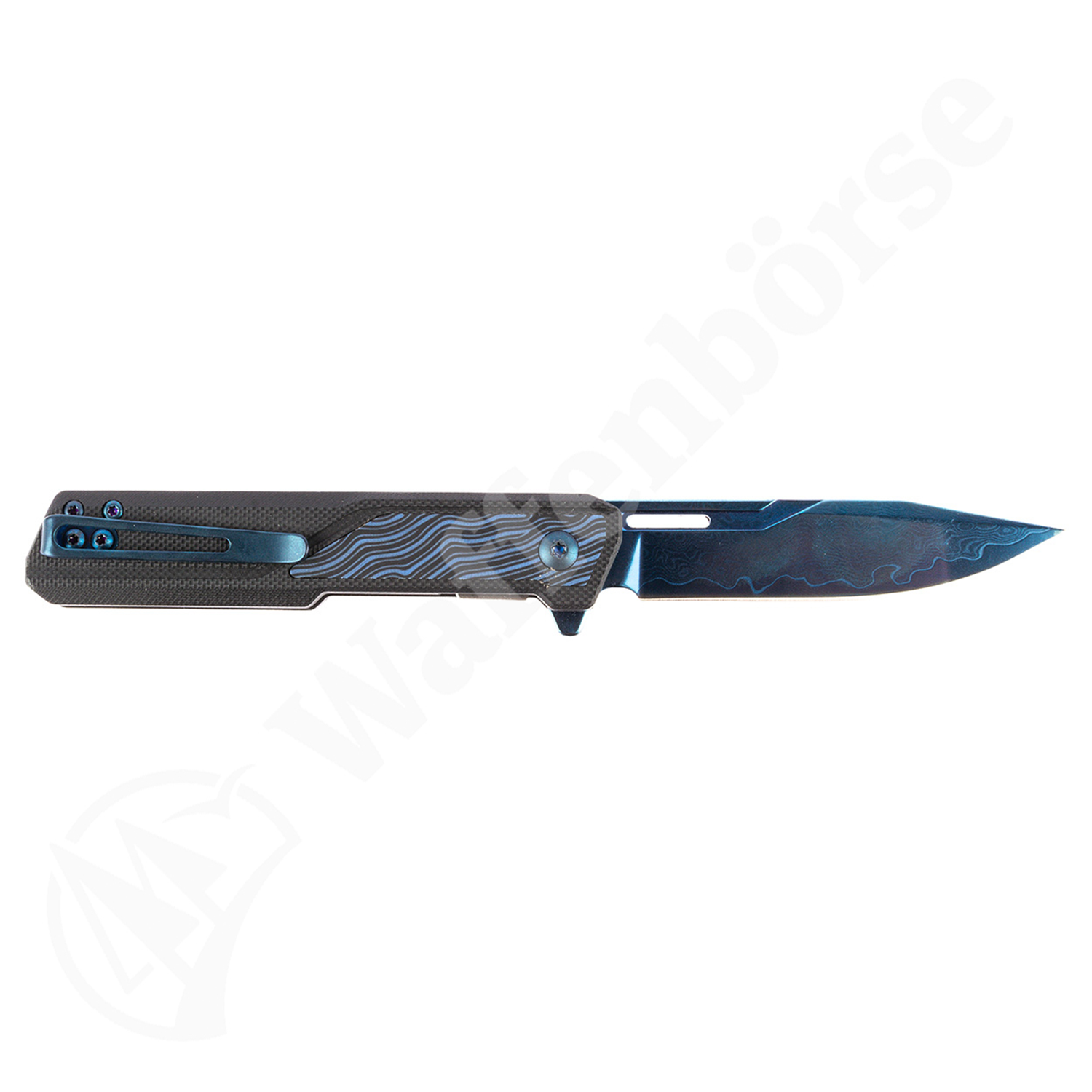 Tokisu G10 Damask Pocket knife