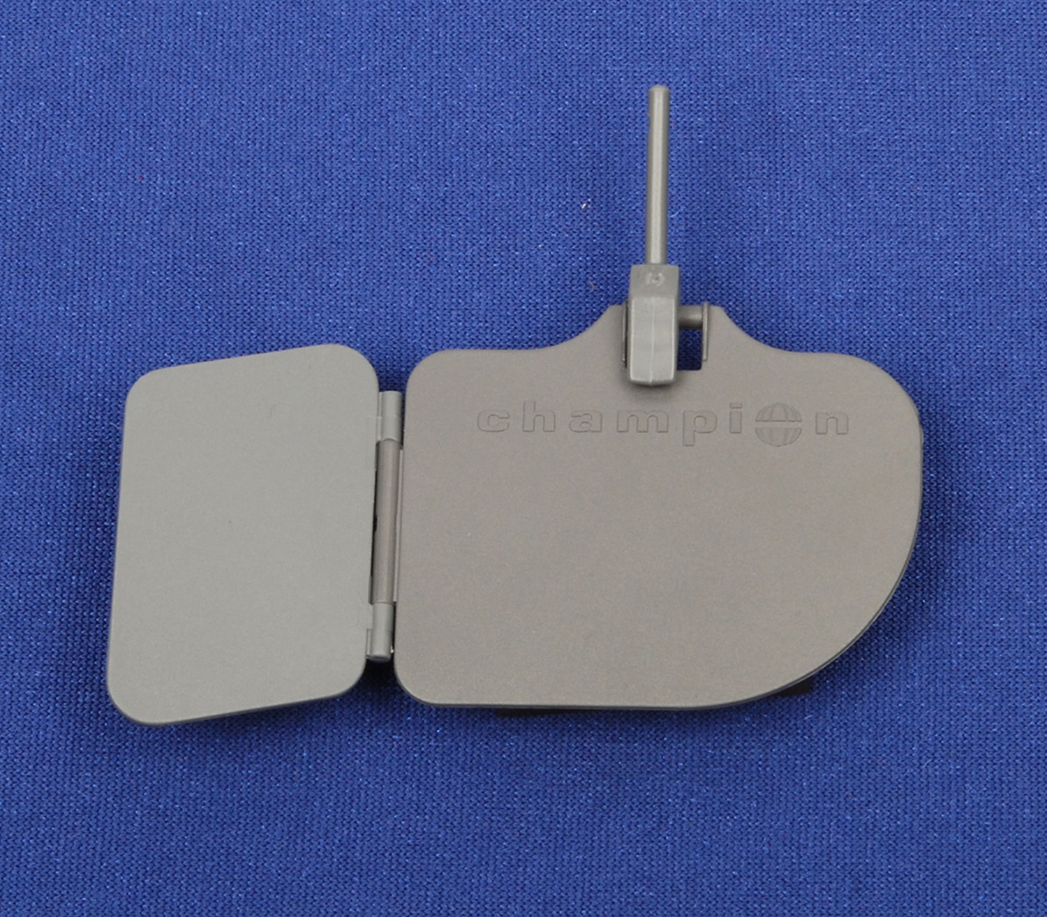 Champion Augenklappe mit Scharnier,  grau