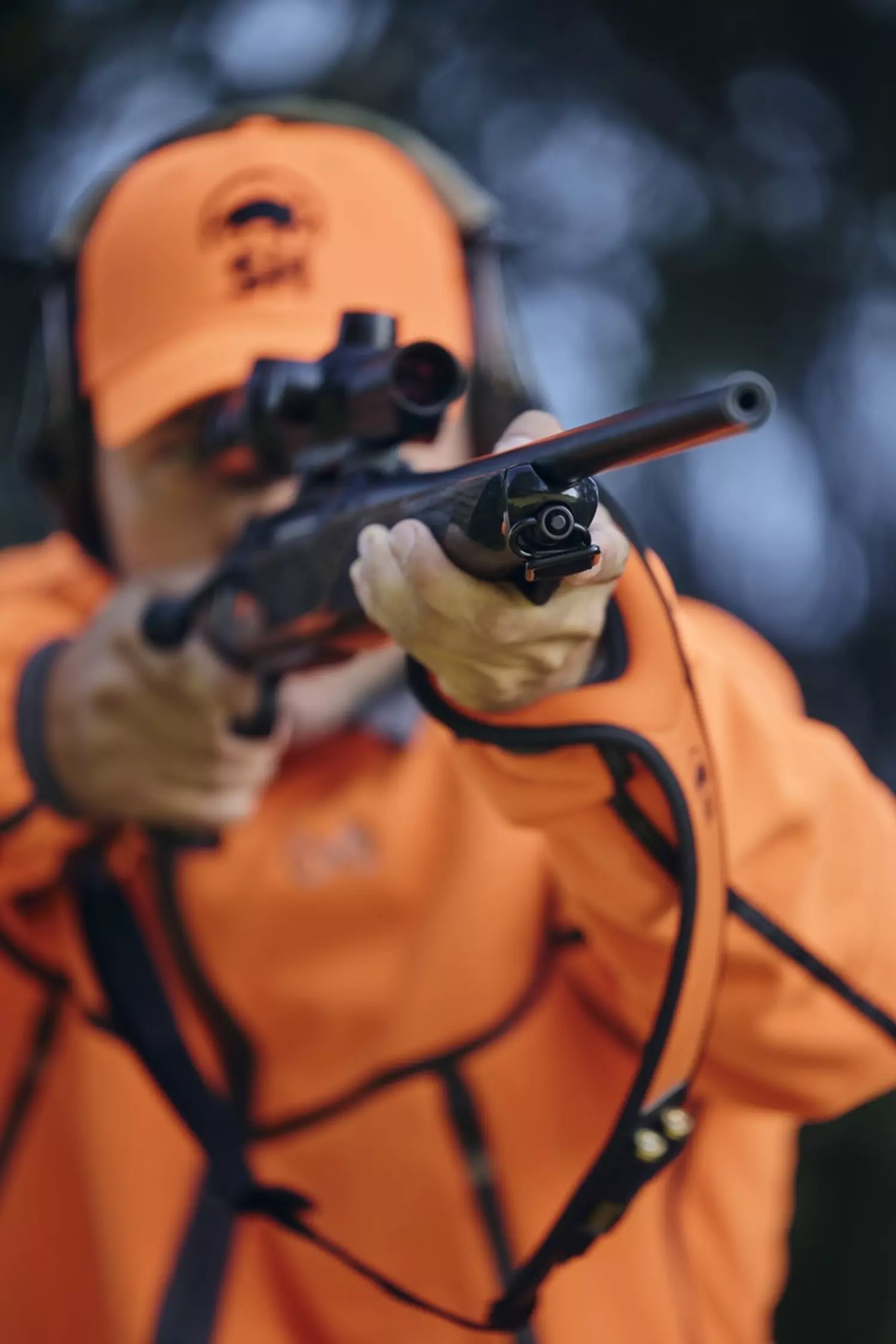 SAUENHAMMER SH1 Gewehrriemen Drückjagd Orange