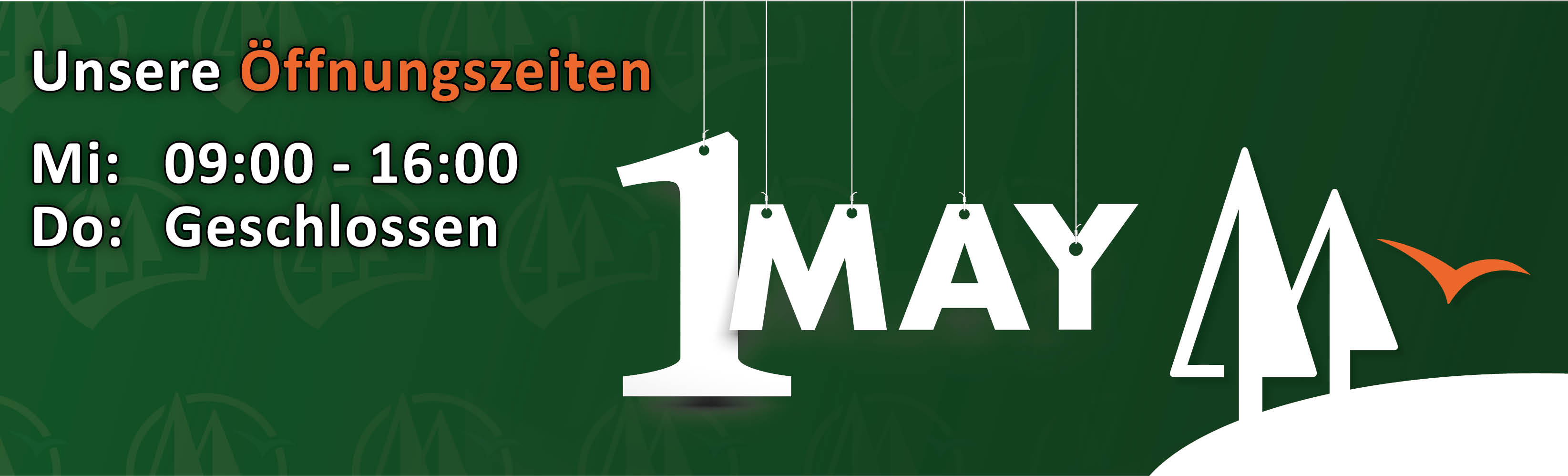 1Mai Öffnungszeiten