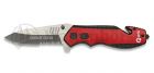 K25 Taschenmesser Pocket Knife - Rescue Red Ergo